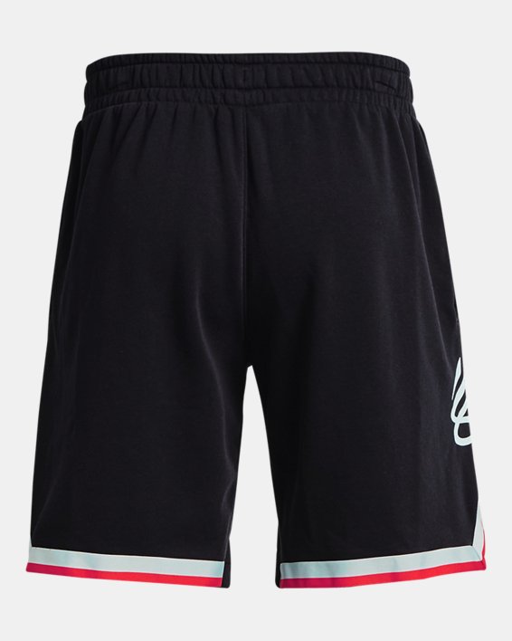 Men's Curry Fleece 9" Shorts, Black, pdpMainDesktop image number 5